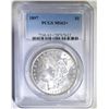 Image 1 : 1897 MORGAN DOLLAR  PCGS MS-63+