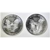 Image 2 : 2 1994 AMERICAN SILVER EAGLES
