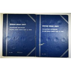 INDIAN HEAD CENT ALBUMS  INCLUDES 41 COINS