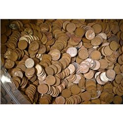 1000 MIXED DATE WHEAT CENTS