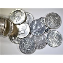 1964-D  ROLL UNC KENNEDY HALF DOLLARS