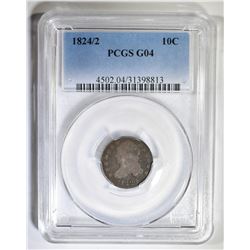 1824/2 BUST DIME  PCGS G-04