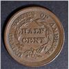 Image 2 : 1853 HALF CENT  AU/UNC