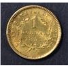 Image 2 : 1851 $1 GOLD LIBERTY  GEM ORIG UNC