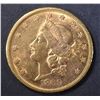 Image 1 : 1869-S $20 GOLD LIBERTY  NICE ORIG UNC