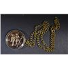 Image 2 : GEMINI BRONZE MEDAL NECKLACE