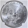 Image 3 : 2011 25th ANNIV SILVER EAGLE NGC MS-69