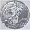 Image 2 : 2016 30th ANNIV  AMER SILVER EAGLE NGC MS-69