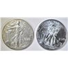 Image 1 : 2002 & 2003 AMERICAN SILVER EAGLES