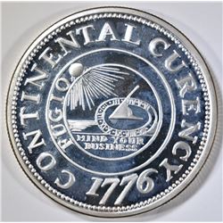 2-TROY OUNCE .999 SILVER "CONTNENTAL CURRENCY"