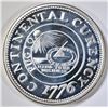 Image 1 : 2-TROY OUNCE .999 SILVER "CONTNENTAL CURRENCY"
