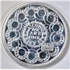 Image 2 : 2-TROY OUNCE .999 SILVER "CONTNENTAL CURRENCY"