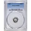Image 1 : 1867 3 CENT SILVER PCGS MS-63
