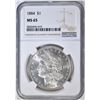 Image 1 : 1884 MORGAN DOLLAR NGC MS-65