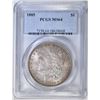 Image 1 : 1885 MORGAN DOLLAR PCGS MS-64