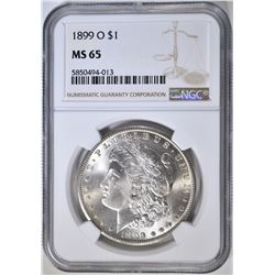 1899-O MORGAN DOLLAR NGC MS-65