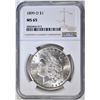Image 1 : 1899-O MORGAN DOLLAR NGC MS-65