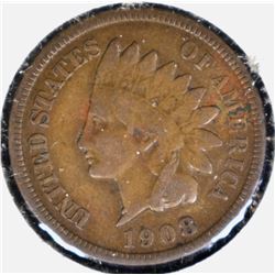 1908-S INDIAN CENT FINE