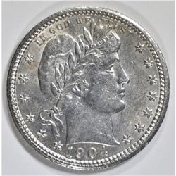 1904 BARBER QUARTER BU