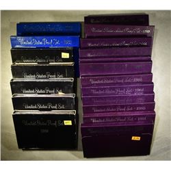 U.S. PROOF SET LOT: