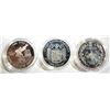 Image 3 : 3-MODERN U.S. PROOF COMMEM SILVER DOLLARS