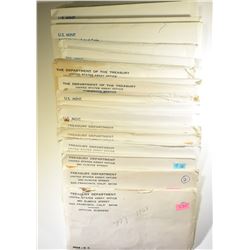 U.S. MINT UNCIRCULATED  SET LOT: