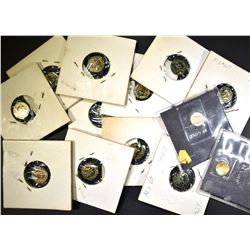 LOT OF 13 REPLICA TOKENS: