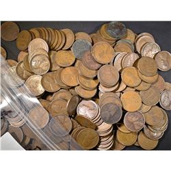 250-CIRC LINCOLN CENTS POSSIBLE 1909-19