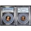 Image 1 : 1973-S & 74-S LINCOLN CENTS PCGS PR-69 RD DCAM