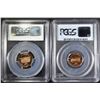 Image 2 : 1973-S & 74-S LINCOLN CENTS PCGS PR-69 RD DCAM