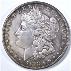 1878-S MORGAN DOLLAR AU/BU