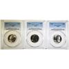 Image 1 : 1965, 1966, & 1967 SMS QUARTERS, PCGS SP67