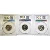 Image 2 : 1965, 1966, & 1967 SMS QUARTERS, PCGS SP67