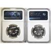 Image 2 : 1961 & 62 FRANKLIN NHALF DOLLARS NGC PF-67