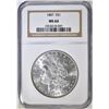 Image 1 : 1887 MORGAN DOLLAR NGC MS-64