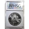Image 4 : 1989 AMERICAN SILVER EAGLE WHGS PERFECT GEM BU