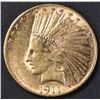 Image 1 : 1911 $10 GOLD INDIAN BU