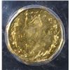 Image 3 : 1869 25-CENT BG-748 CAL. GOLD PCGS GENUINE UNC