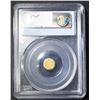 Image 4 : 1871 25-CENT CALIFORNIA GOLD PCGS MS-62  BG-765