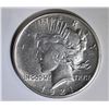 Image 1 : 1921 PEACE DOLLAR  AU/BU