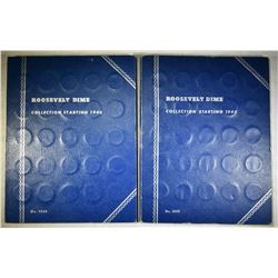 2 ROOSEVELT DIME ALBUMS