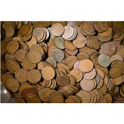 921 CIRC WHEAT CENTS FROM 1911-1929 W/SOME "S"