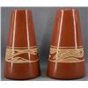Image 2 : SANTA CLARA INDIAN POTTERY CANDLE HOLDERS ( EARLENE YOUNGBLOOD TAFOYA)