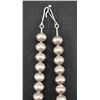 Image 2 : NAVAJO INDIAN SILVER BEAD NECKLACE