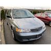 Image 2 : 2001 HONDA ODYSSEY, 7 PASS VAN, GREY, VIN # 2HKRL18521H608109