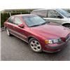 Image 2 : 2003 VOLVO S60, 4DR SEDAN, RED, VIN # YV1RS61TU32274883