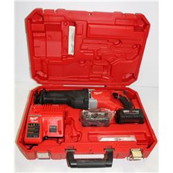 NEW MILWAUKEE SAWZALL M18 CORDLESS RECIP. SAW KIT