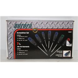 AURORA 7PC SCREWDRIVER SET