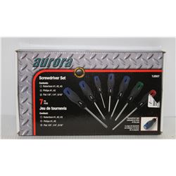 AURORA 7PC SCREWDRIVER SET