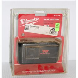 MILWAUKEE 18V BATTERY 2.4HR
